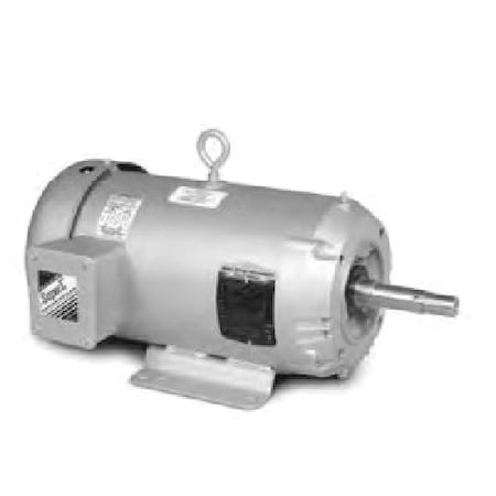 Baldor-Reliance 5Hp, 3450Rpm, 3Ph, 60Hz, 184Jm, 3630M, Tefc, F1, EJMM3613T-5 EJMM3613T-5